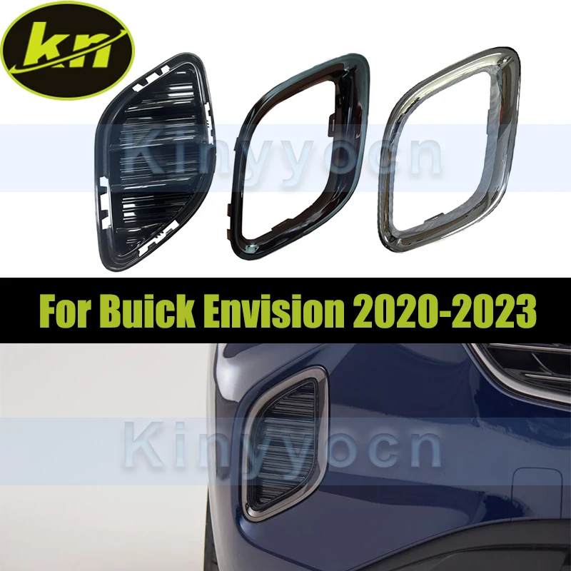 

Front Bumper Fog Light Cover Grille For Buick Envision/Envision S 2020-2023 Fog Lamp Cover Trim
