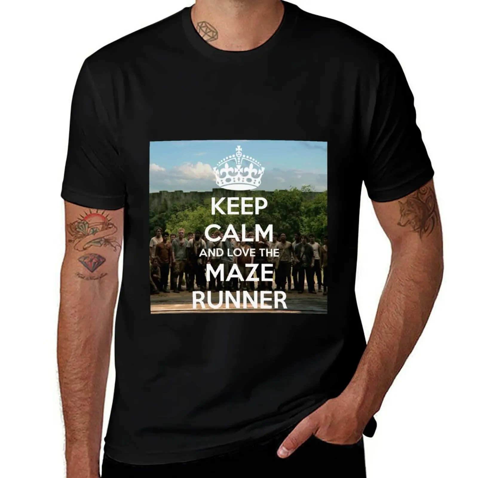 

The Maze Runner T-Shirt cotton t shirt man anime t shirts for man T-Shirt