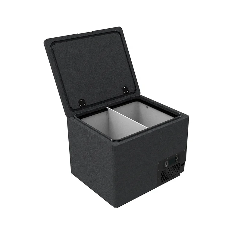 L Volt Dual Zone Fridge r Deep Cooling Motorcycle Delivery Cooler Small Refrigerator