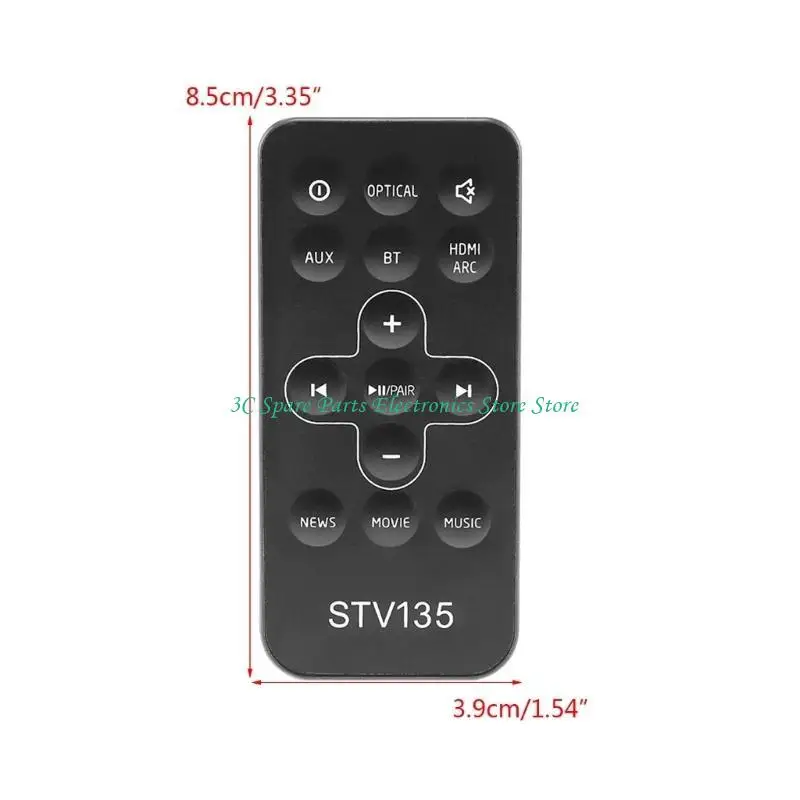 12pc Ersatz Player Home Media Nützliche -Fernbedienung für STV135