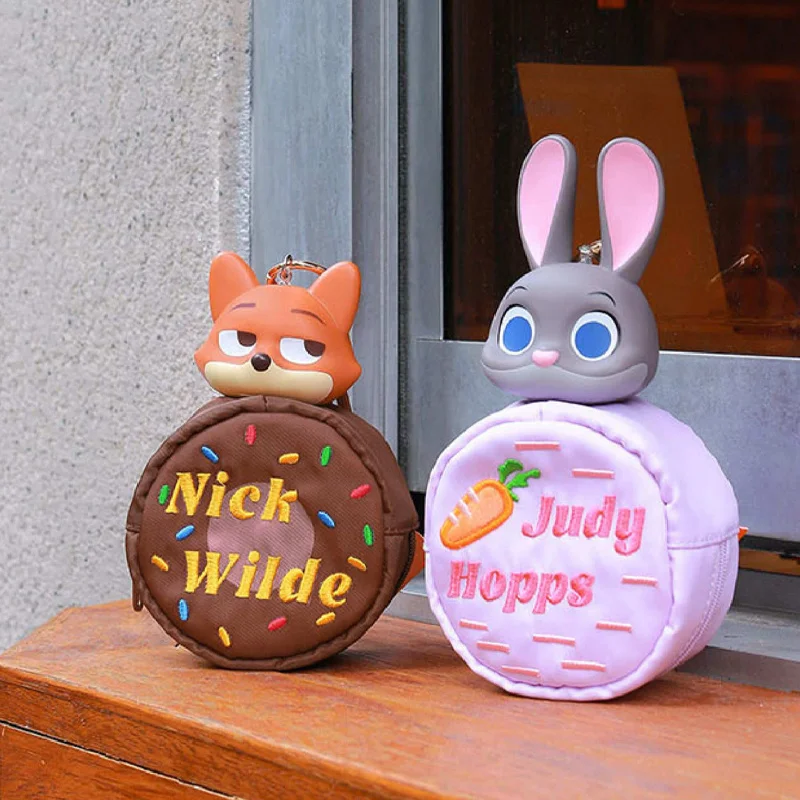 Autentica serie Disney Zootopia portamonete pazzo scatola cieca novità carina giocattoli alla moda figurine ornamenti da tavolo da collezione