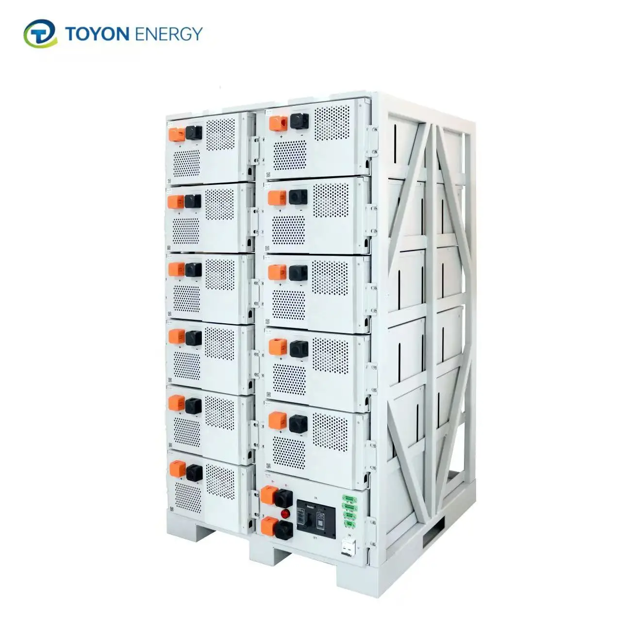Lithium Ion Batteries High Voltage 215kw 100kwh Commercial Energy Storage Systems for Industrial Rack Cabinet