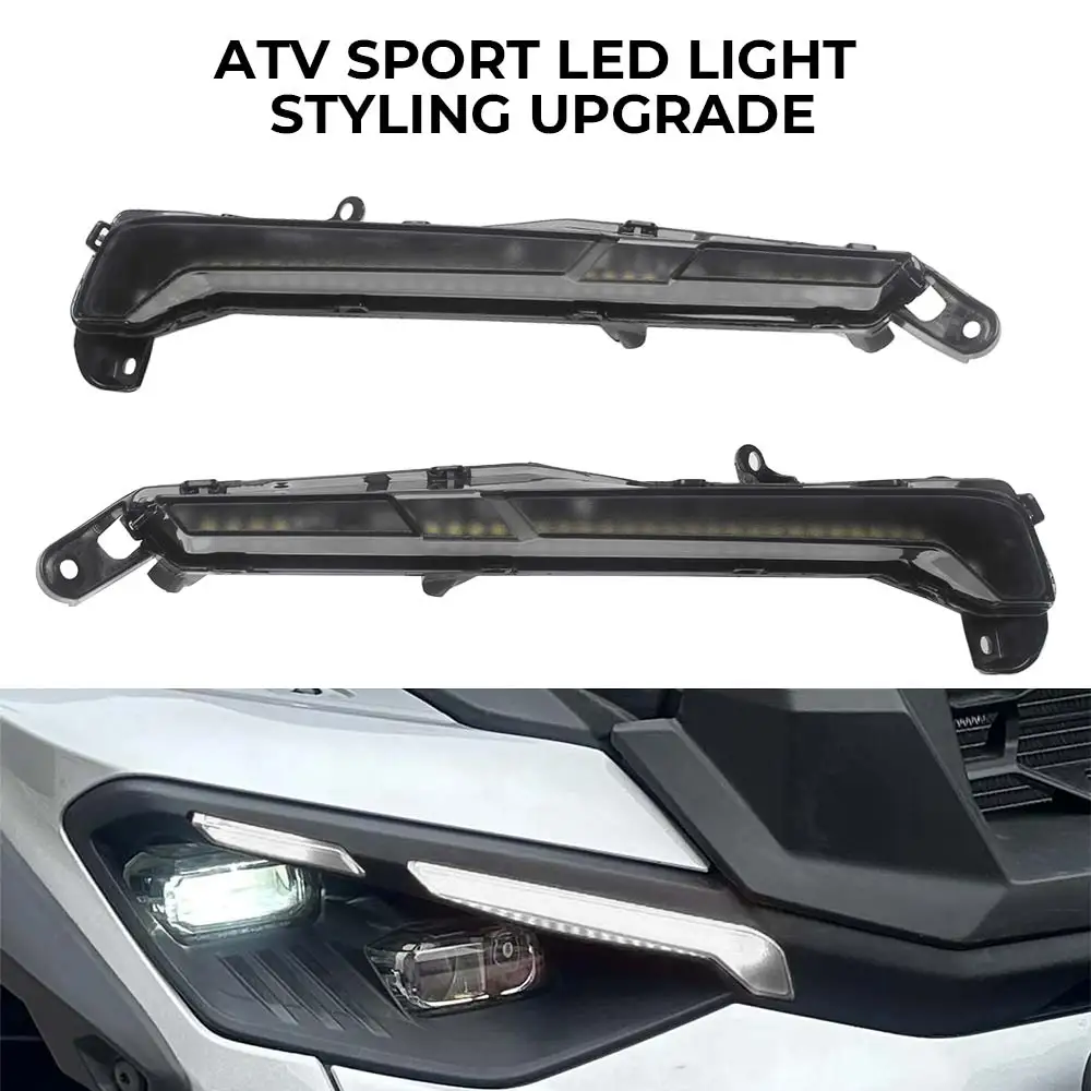 LED Front DRL Lamp/Auxiliary LED Light/Daytime Running Light Accessory For Can-Am Outlander 1000R EFI DPS/XT/XMR/XTP/LTD 2025+