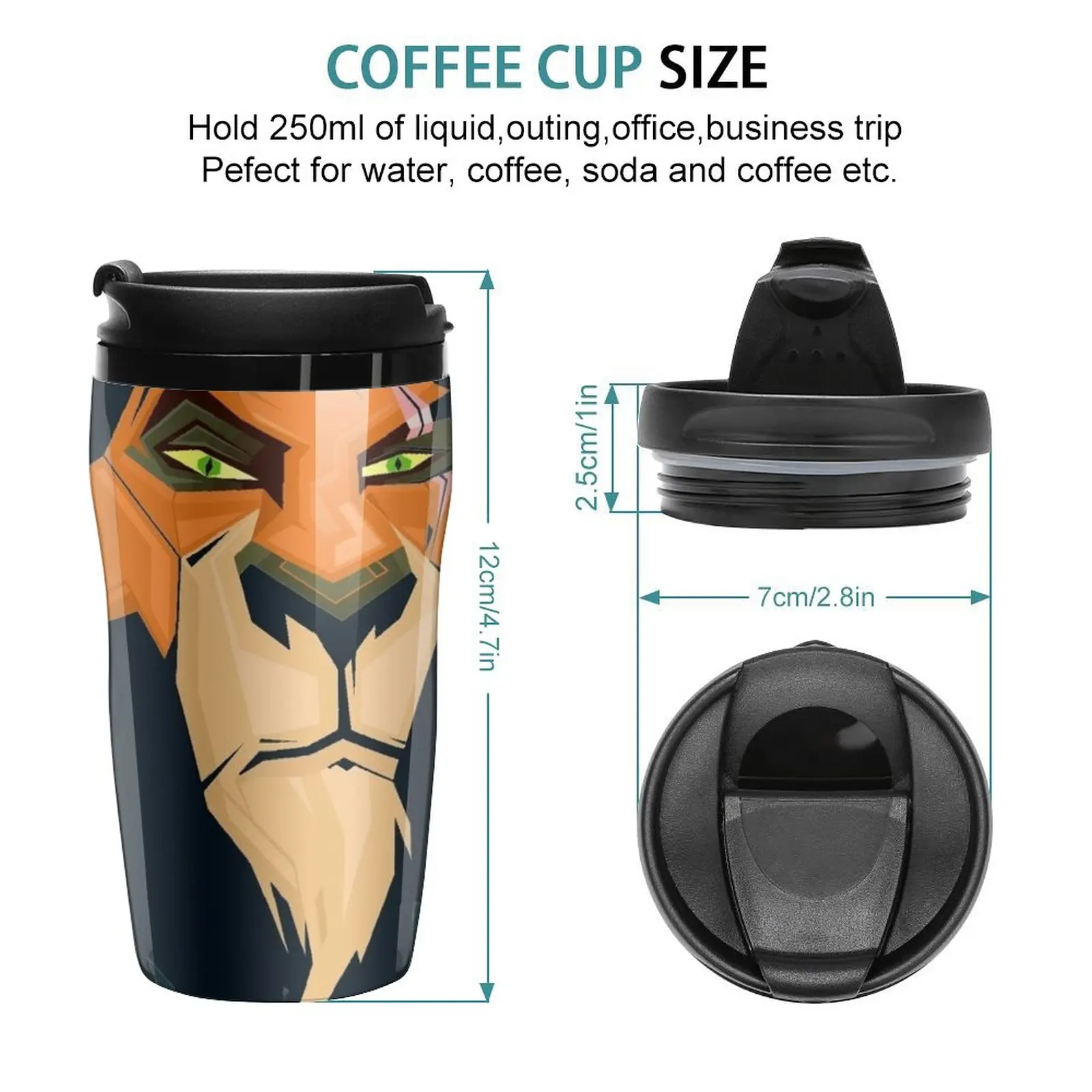 New Scar Travel Coffee Mug Cup Set Set Coffee Bottle Nespresso Cup Elegant Coffee Cups