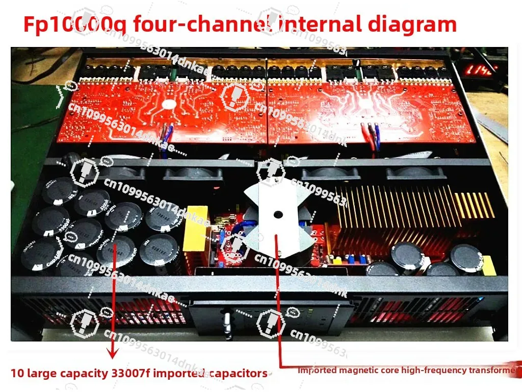 Professional High-power Amplifier Switching Power Supply Four-channel FP10000Q Digital Post-stage KTV Performance
