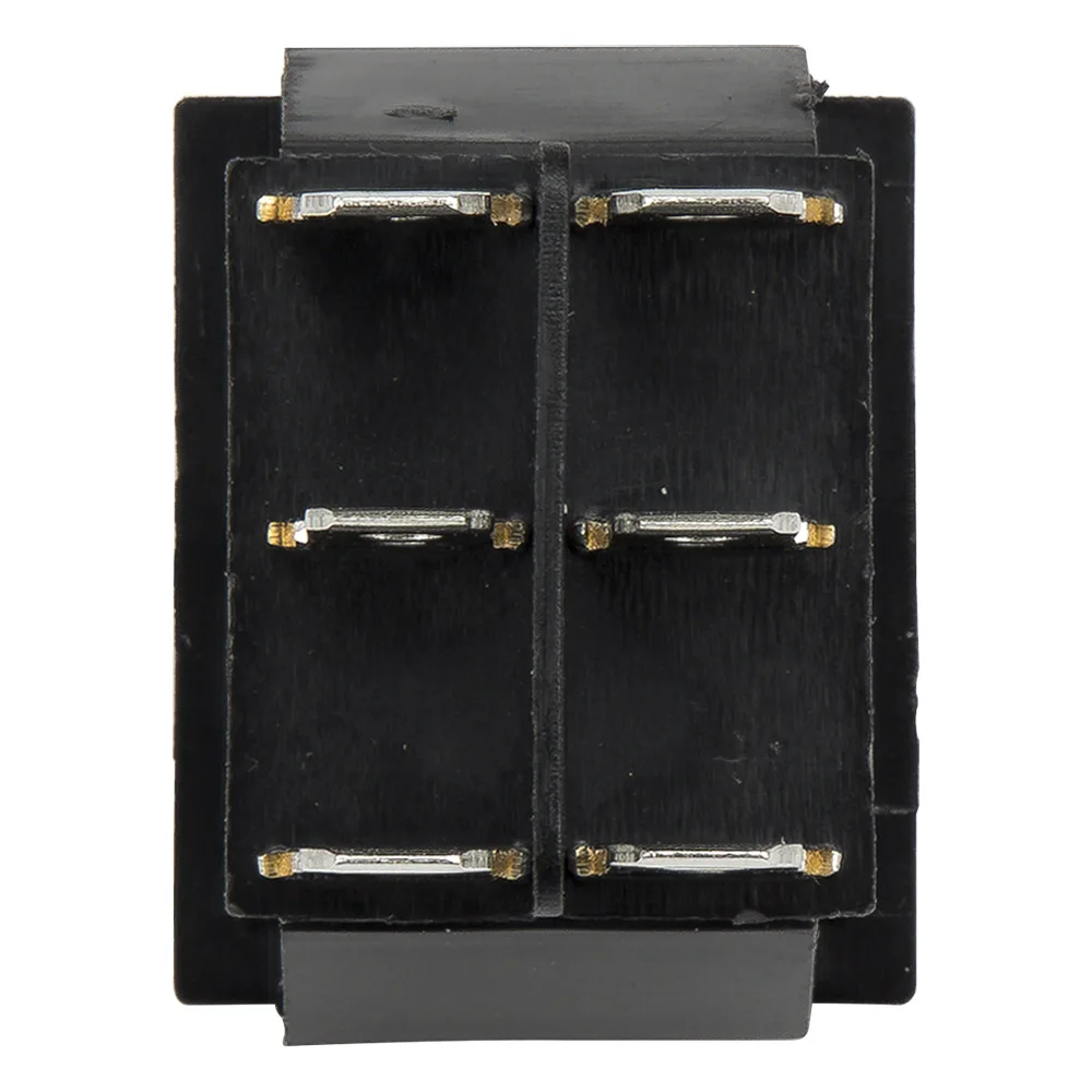 5 sztuk/partia KCD4-202R perforate 26x22mm 6 pin (ON)-ON push reset łódź przełącznik rocker wyłącznik zasilania