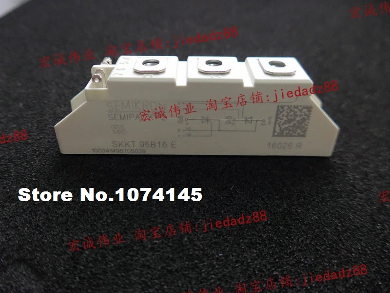 Módulo de potência IGBT SKKT95B16E