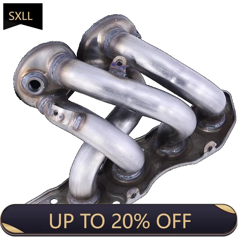 SXLL رأس مشعب العادم من الفولاذ المقاوم للصدأ عالي الأداء لأنظمة عادم السيارات #1