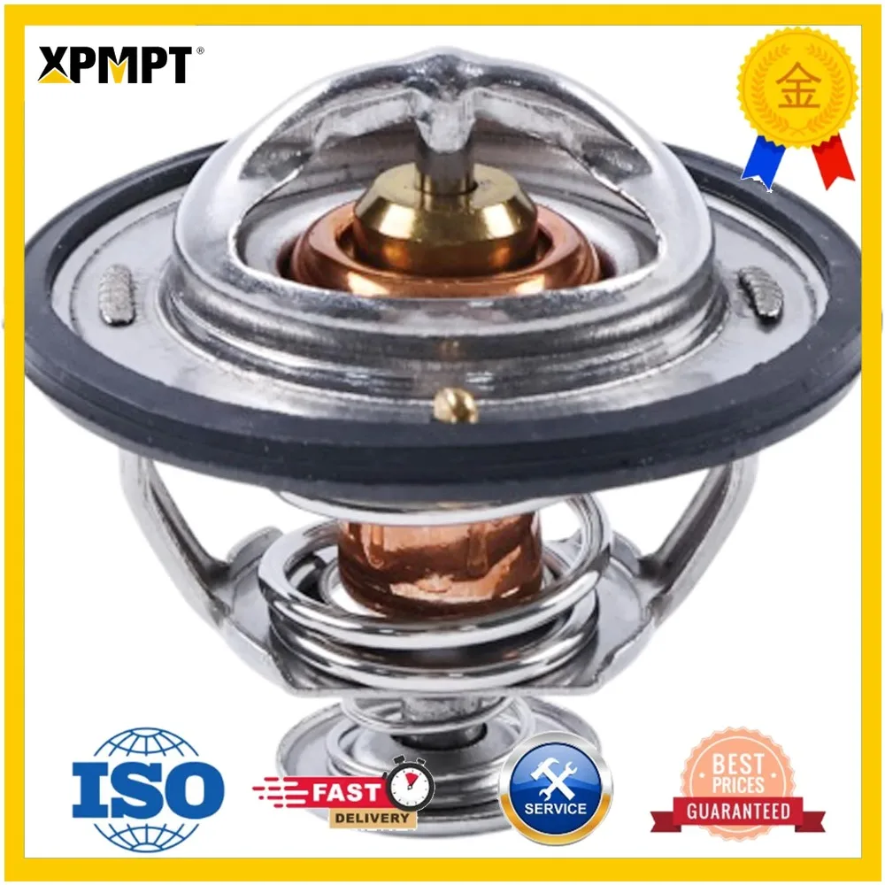 82°C Thermostat 1G772-73010 For Kubota V2607 Engines M5040 M6040 M7040 Tractors SSV65 SSV65PC Skid Steers KX057-4 U45 U55 Excava