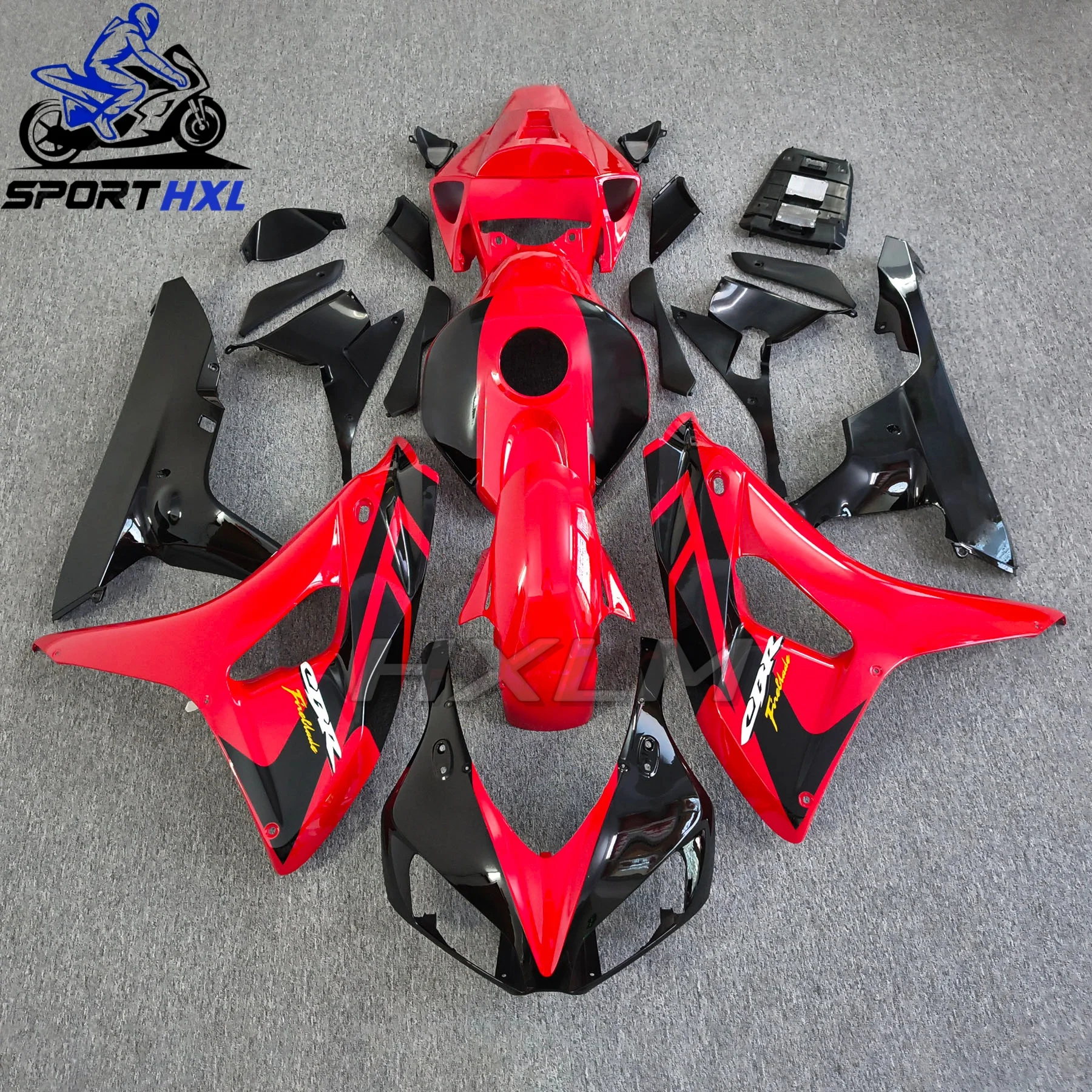 

ABS Motorcycle Fairing Kits for HONDA CBR1000RR 2006 2007 CBR1000 RR CBR 1000RR 06 07 Injection White Orange Bodywork Set