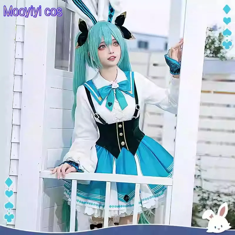 

New Mooyiyi cos Di Gi Charat bell Cosplay costume Halloween Christmas Role Playing Party Comic Lolita skirt Anime costume