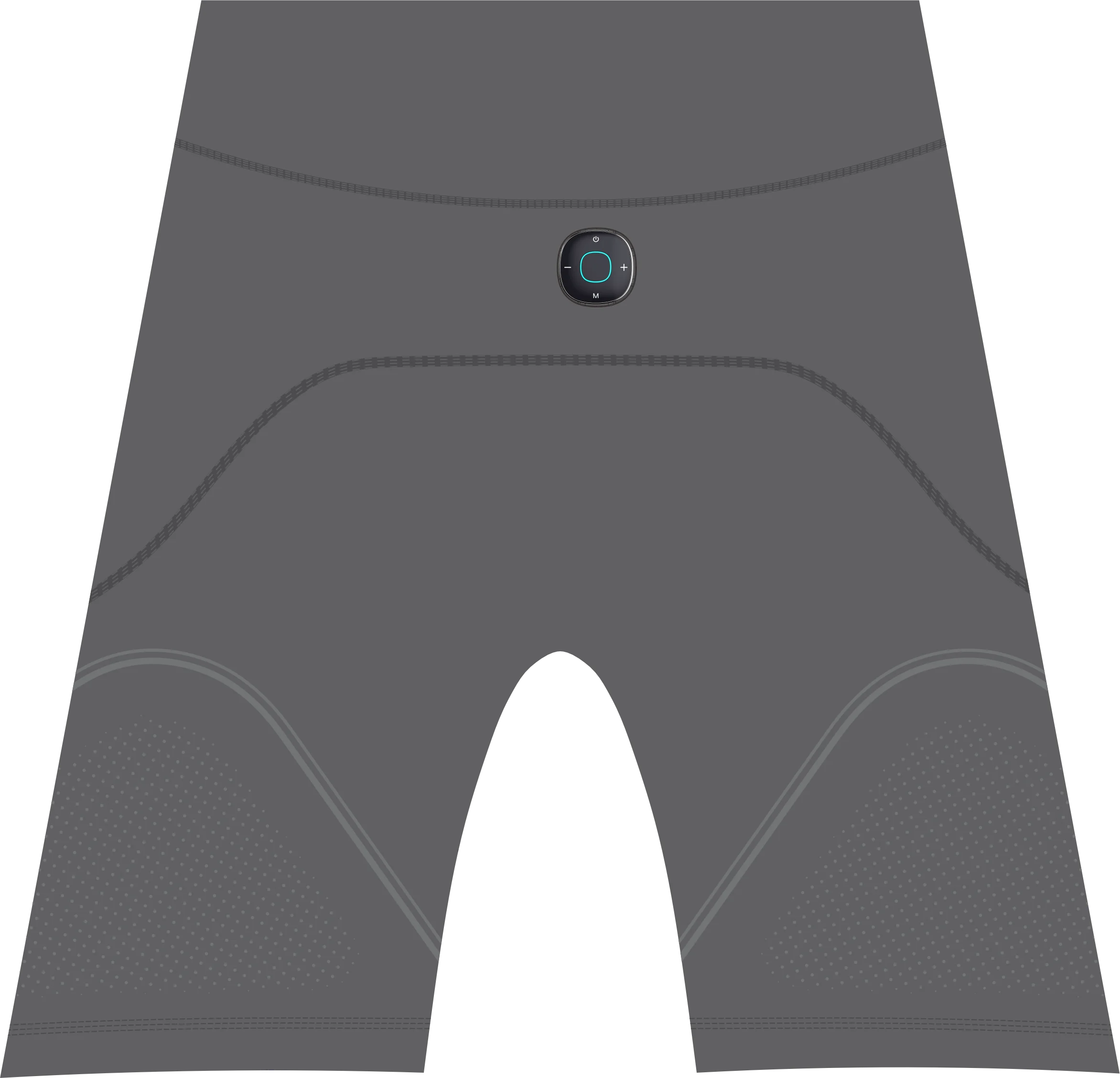 Pantalones cortos de cintura alta para mujer, pantalones de Yoga con Estimulador muscular EMS recargable, adelgazamiento muscular del muslo, estimulador EMS definitivo