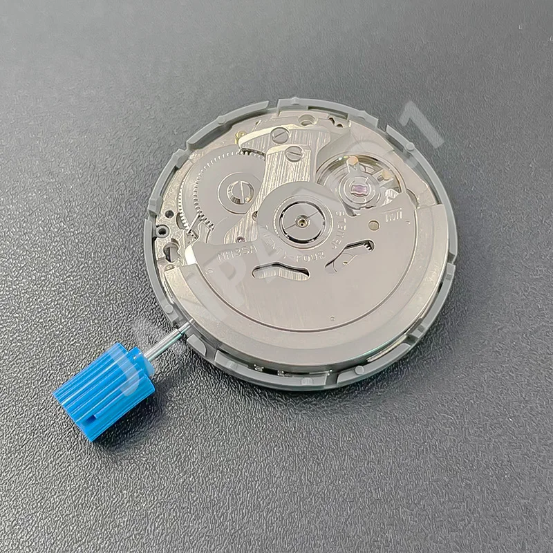 NH35 Automatic Mechanical Movement Date Wheel High Accuracy 24 Jewels Mod Watch Replacement Date at 3:00 Black Yellow Numbers