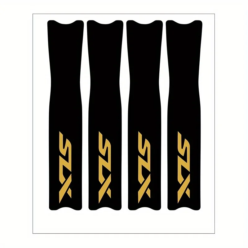 1SET Mountainbike-Kurbelarm Wasserdichte Vinyl-Aufkleber Mehrfarbige Aufkleber für Fahrrad-Dekoration – Detail 7