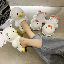 Baotou Summer Outside Wear Duck Sandals and Slippers at Home Comfort Set Foot Beach Shoes Slippers 2022 Korean Version