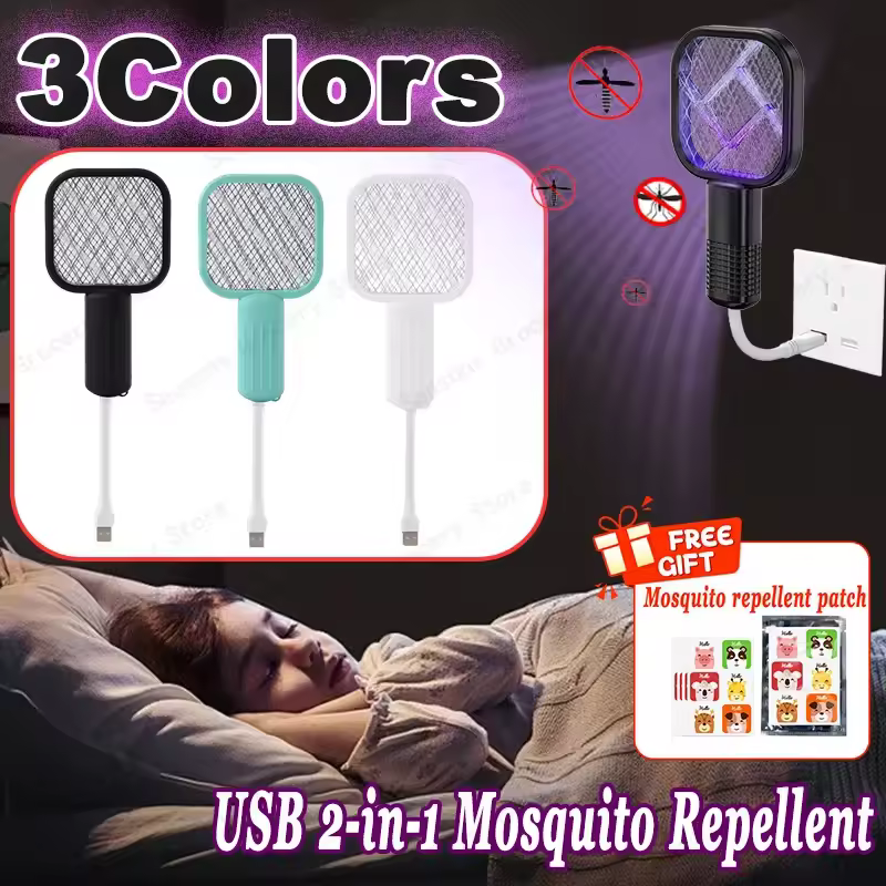 Portable USB Mosquito Swatter with UV Light Review, Compact Mosquito Trap for Home and Travel image 3