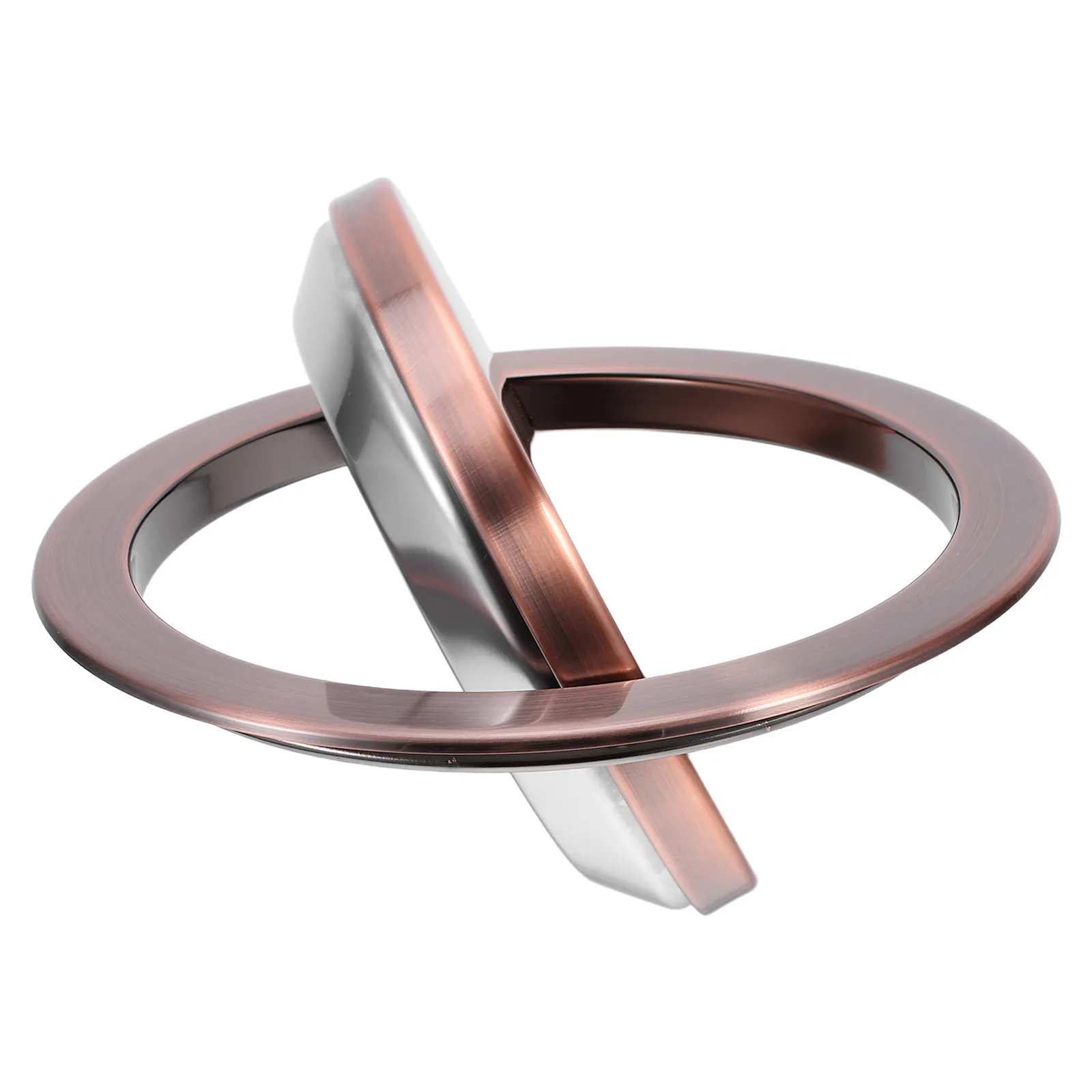 

Круглая встраиваемая крышка для мусорного бака из нержавеющей стали с откидным механизмом для кухни и ванной комнаты, встроенная крышка для мусорного контейнера