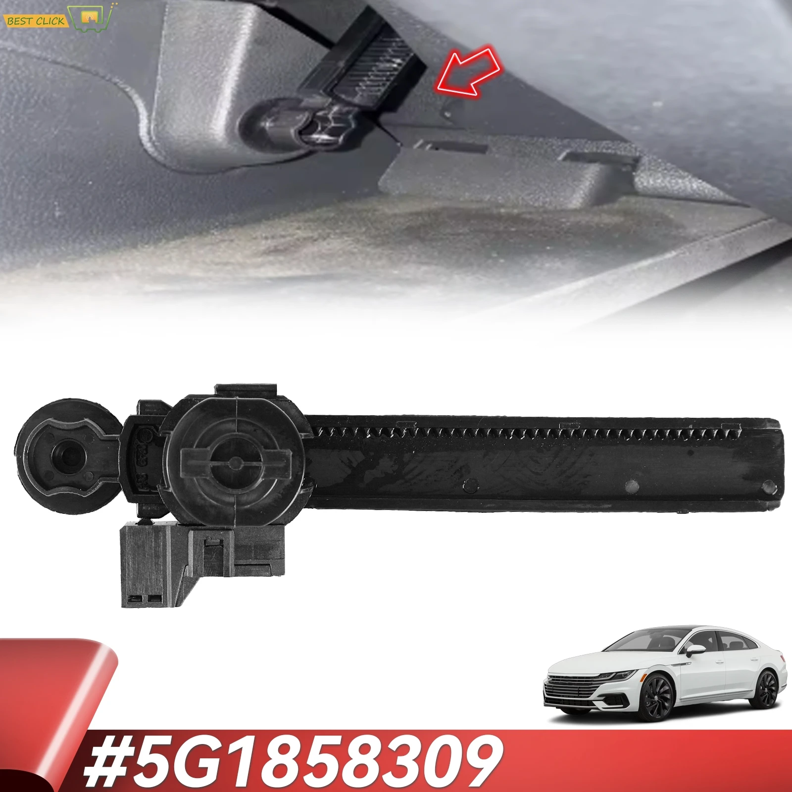 Car LHD Glove Box Damper Brake Element Fit For VW Golf 7 MK7 VII Passat B8 EGolf Touran Rabbit Arteon TRoc Skoda Kodiaq 5G185830