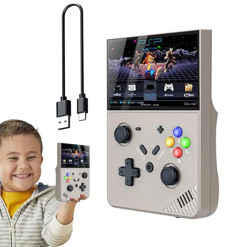 

Handheld Video Games Portable Game Console Handheld Game Console 4.3-inch Screen Portable Game Console Support TV Connection For