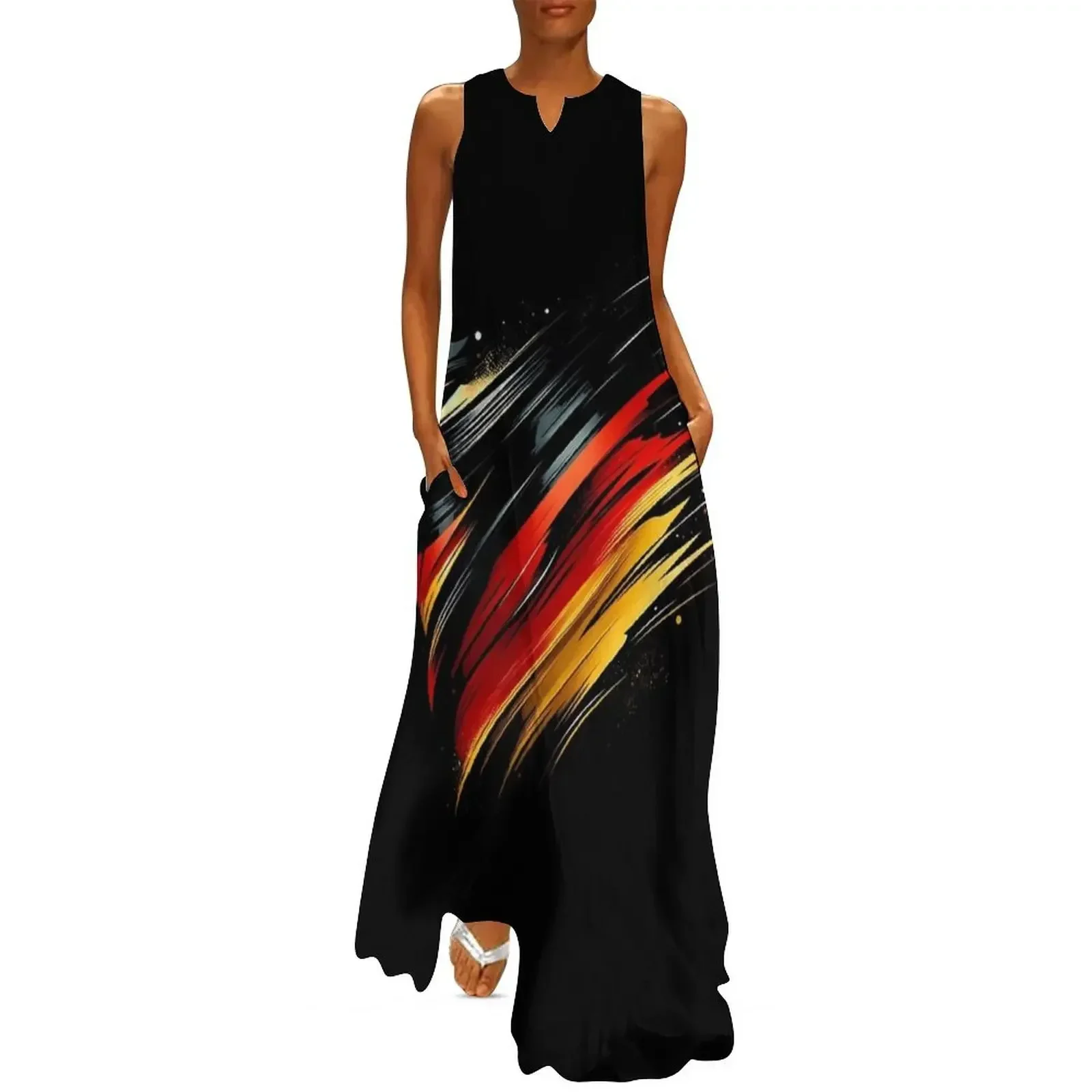 

Germany EM 2024 Long Dress Dance dresses Woman dresses women evening dress summer clothes for women Dress