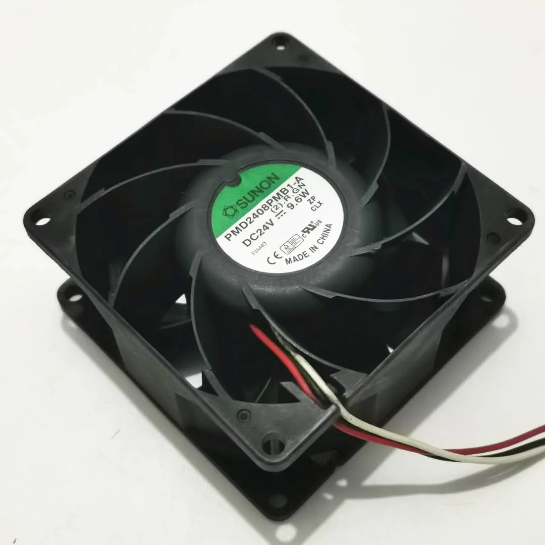 SUNON PMD2408PMB1-A (2).R.GN DC 24V 9.6W 80x80x38mm Server Cooling Fan