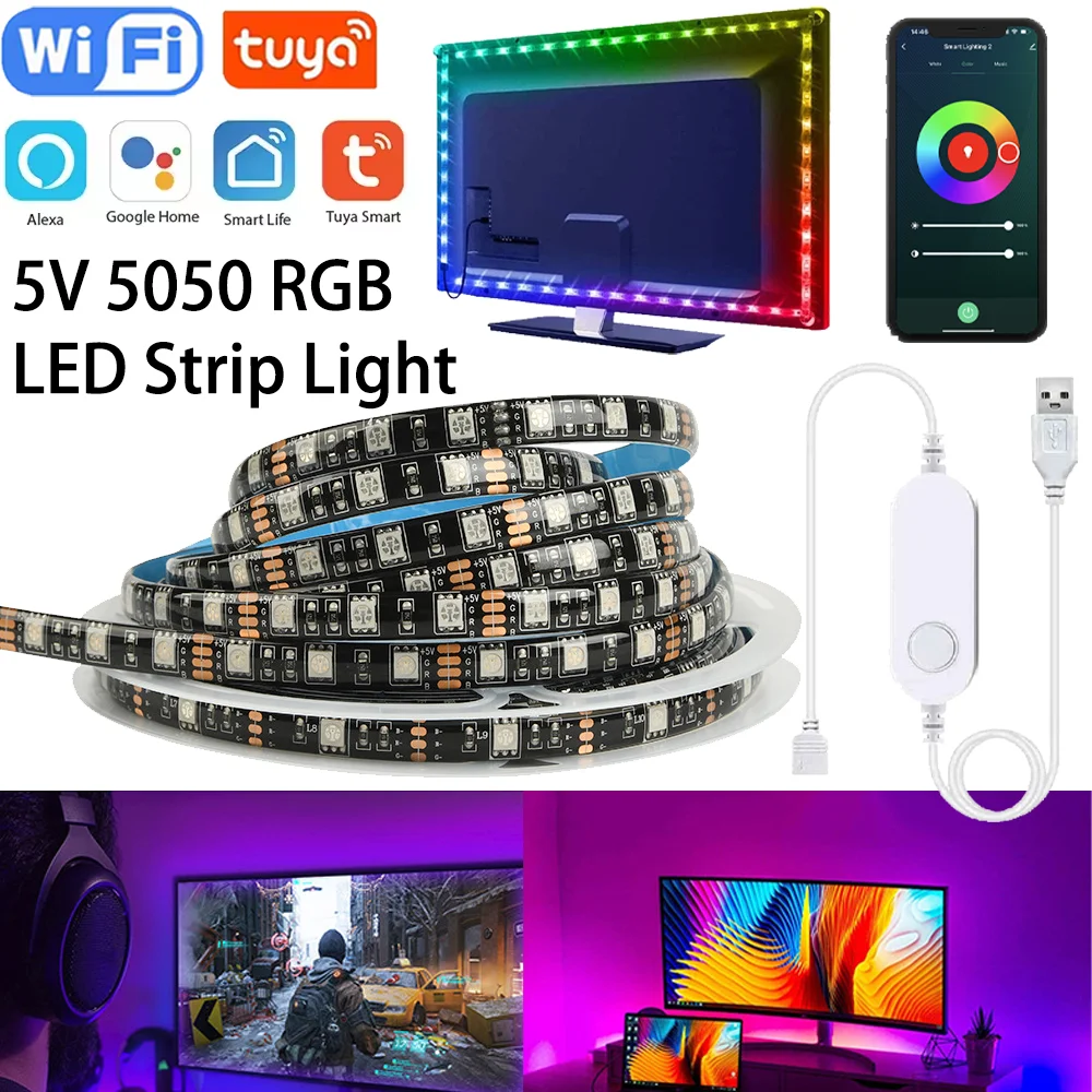 Usb Led Strip 5V 50…