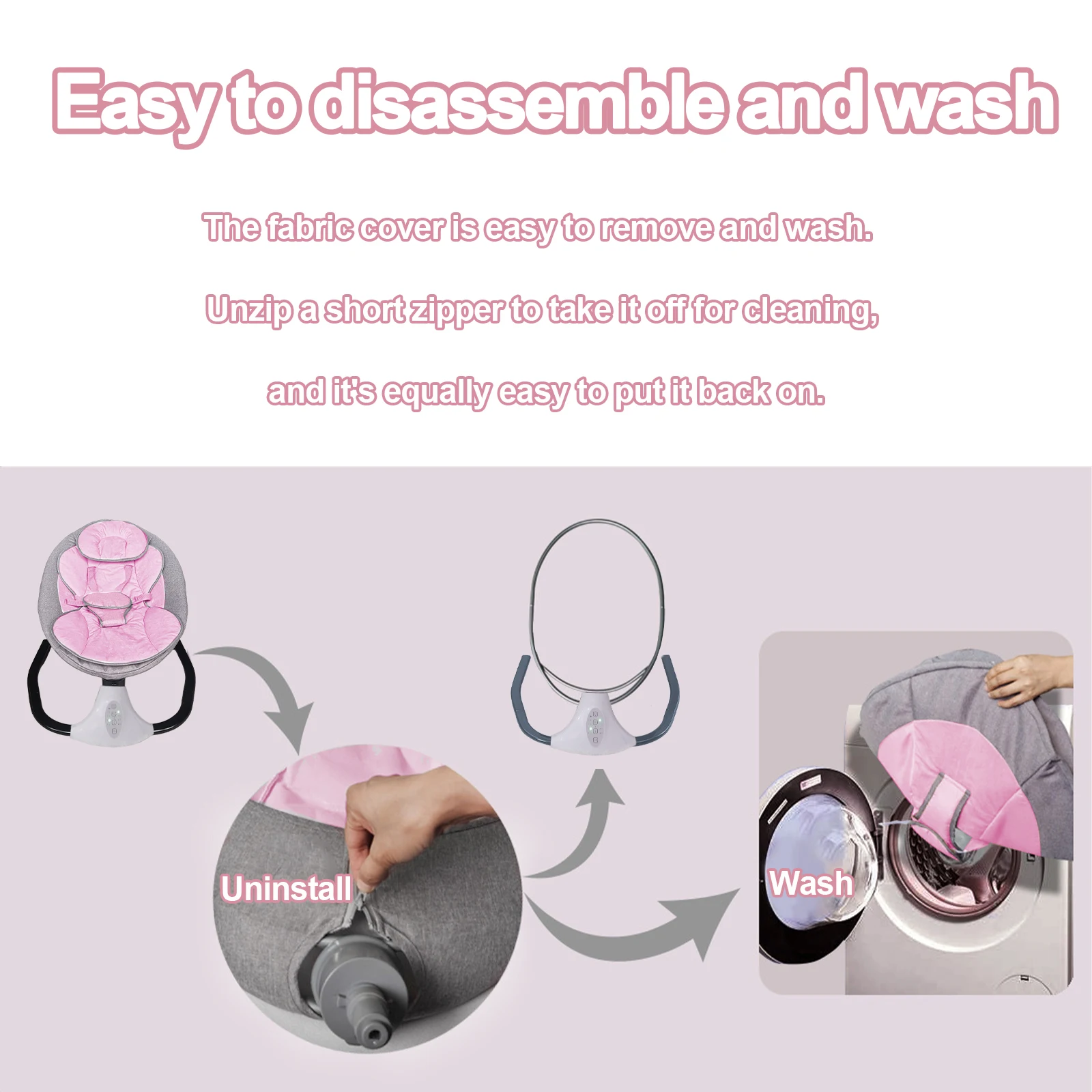 Smart Electric Baby Cradle With USB Interface Bluetooth Remote Control Rocking Chair Babies Nest MP3 Music Sleeping Bed