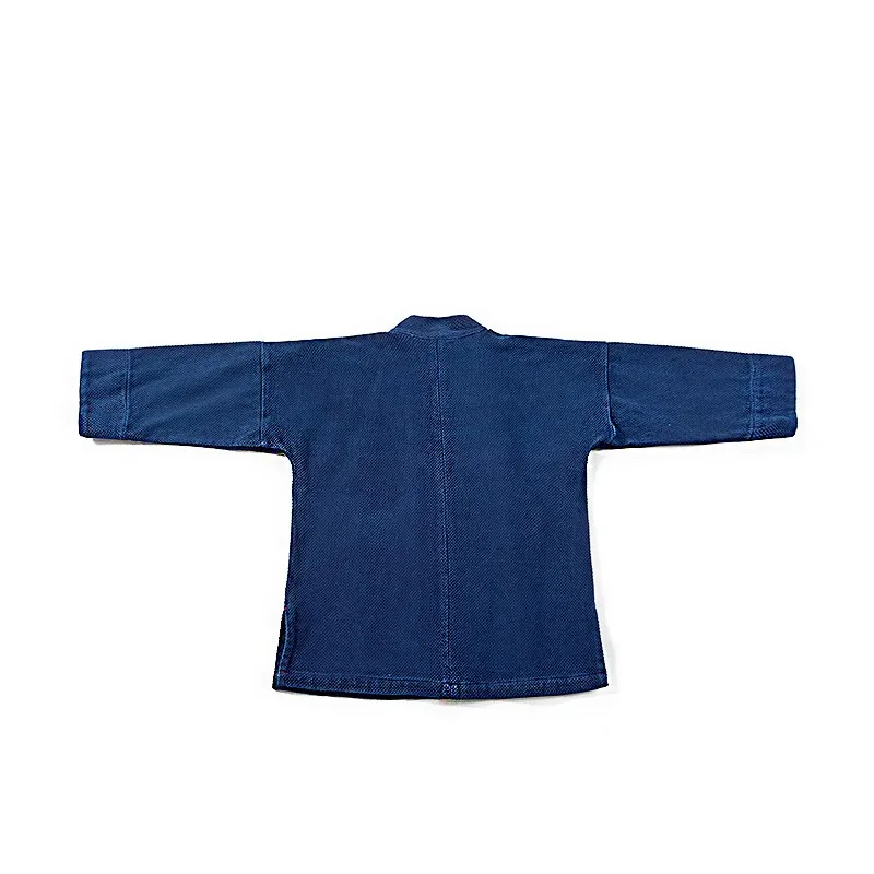 Amekaji Wear Robe Handmade Plant Blue Dyed Vintage Cardigan Kimono Coat