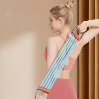 2023 New Elastic fitness resistance band Multi-function adjustable chest expander Hand muscle Builder Training fitness puller