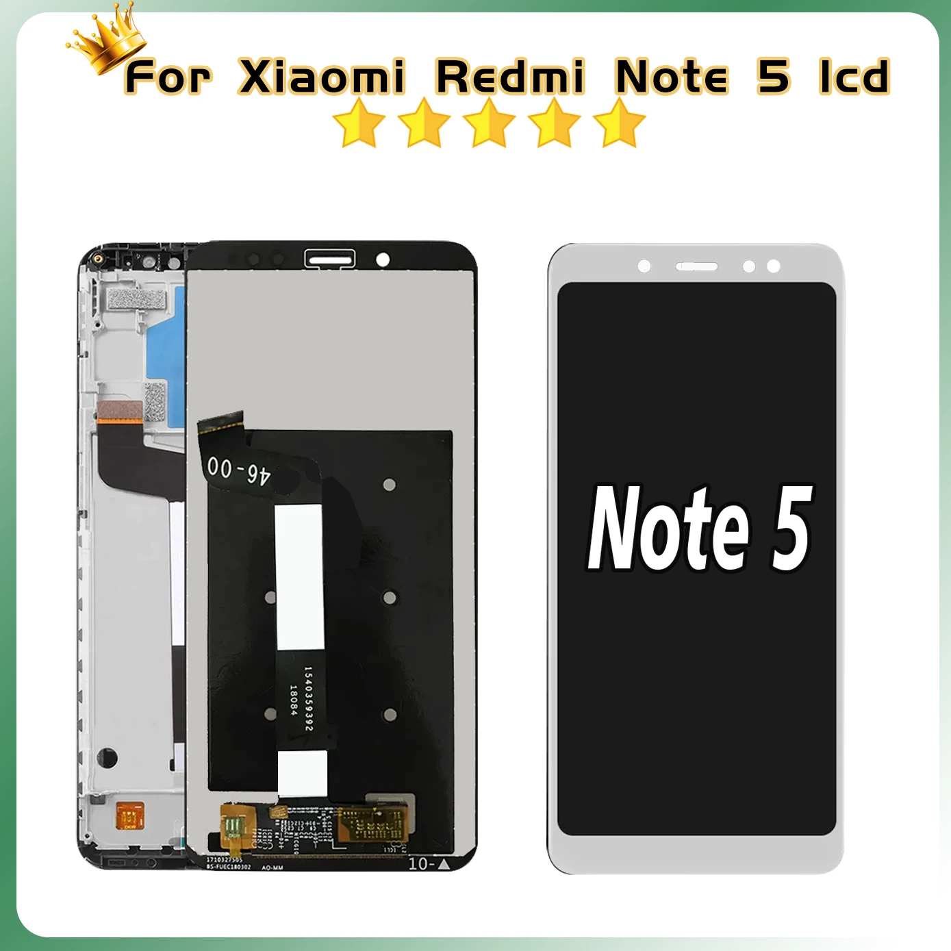 Screen for Xiaomi Redmi Note 5 Pro LCD Display for Xiaomi Redmi Note 5 Digital Touch Screen with Frame MEI7S MEI7 Replacement