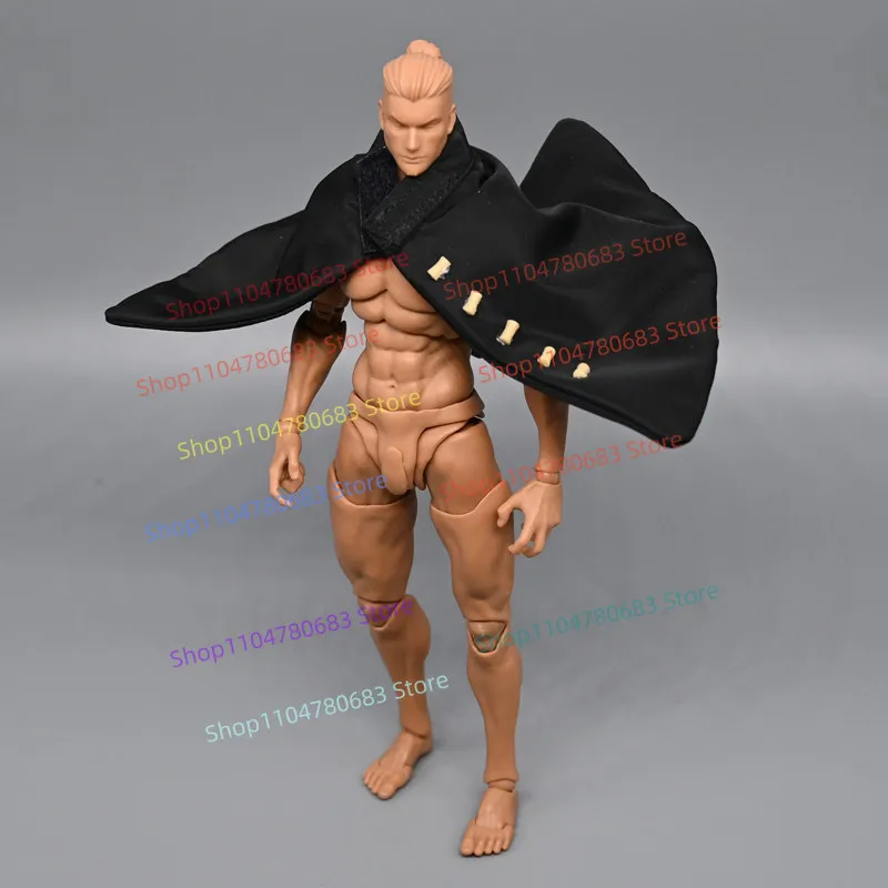 

1/12 Scale 6-inch Movable Mini Doll Antique Shawl Cloak Function Dummy Costume Ornaments Gift.
