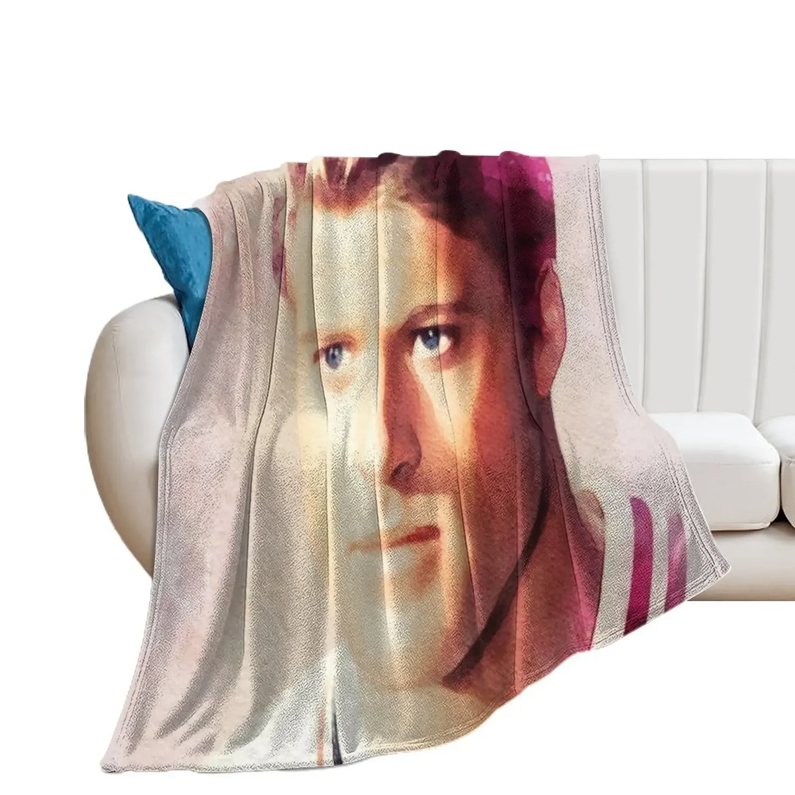 Robert Redford, Movie Legend Throw Blanket Hairy blankets ands warm winter Sofas Blankets