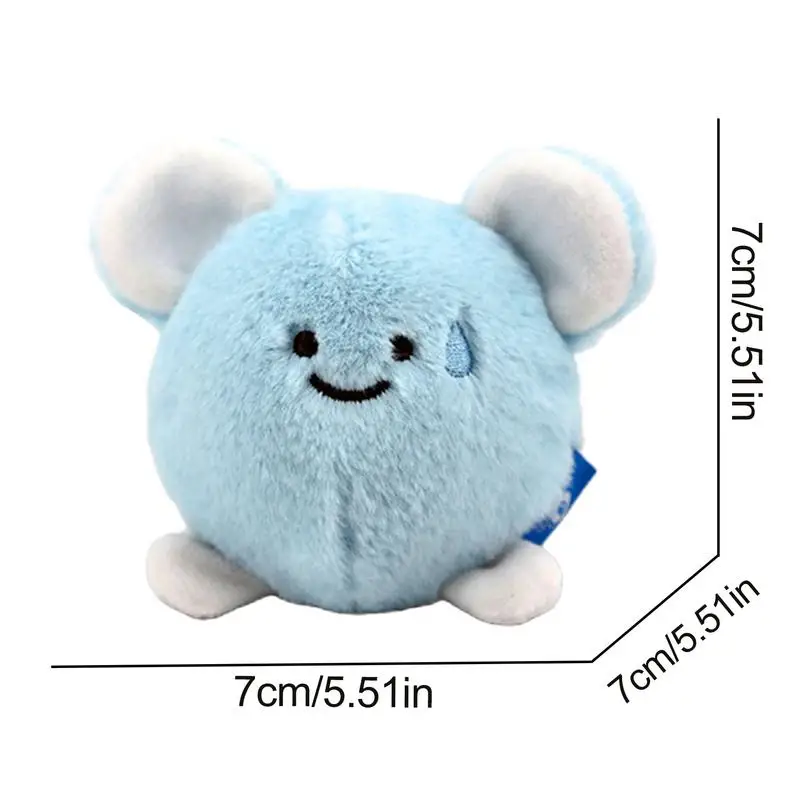 Soft Squeeze Ball Cartoon Plush Sensory Toy Soft Fidget Toy Stuffed Children Toy Flexible Kids Toy Finger Exercise Toys