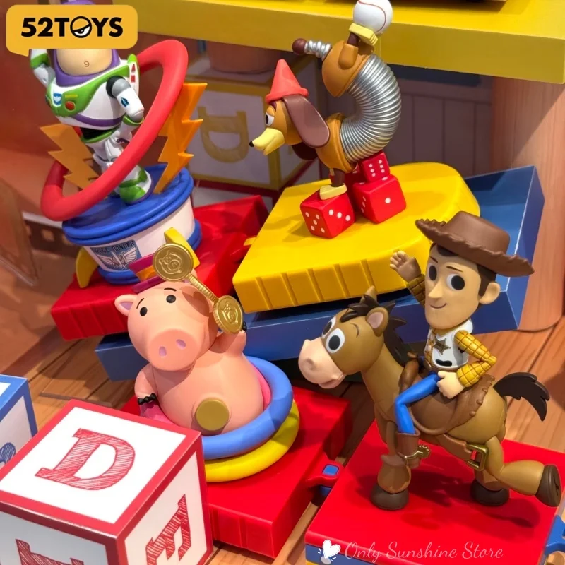 

52TOYS Disney Toy Story Handmade Blind Box Toy Float Parade Series Trendy Ornament Collectible Gift for Toy Collectors