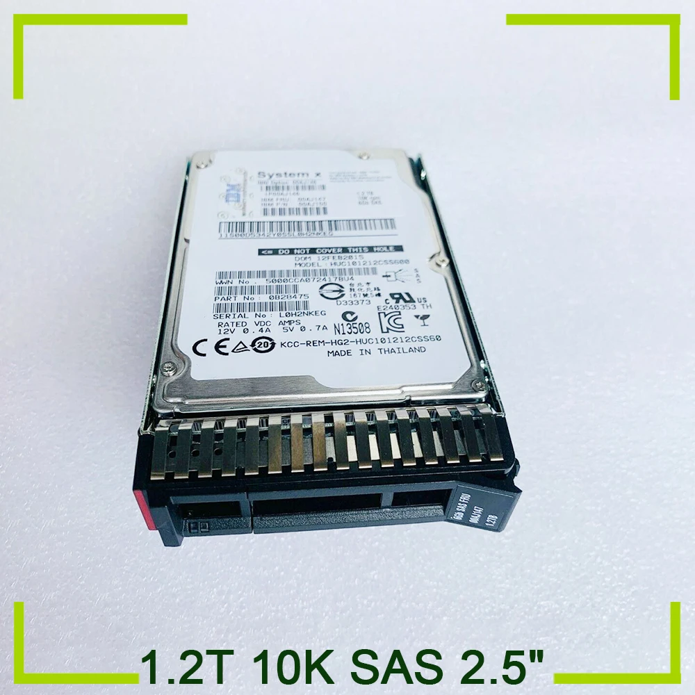 HDD For IBM Hard Disk 1.2T 10K SAS 2.5