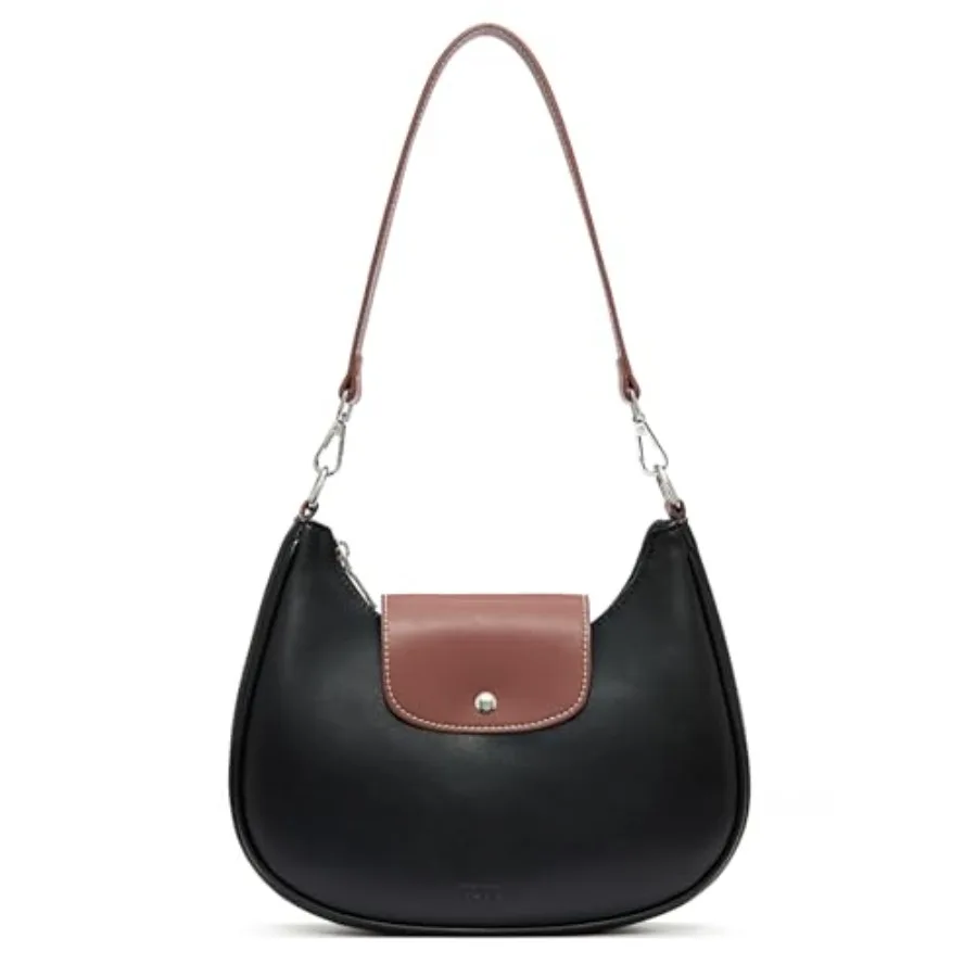 CLUCI Shoulder Bag for Women RFID Blocking Purse Vegan Leather Hobo Handbags with Adjustable Strap Anti Theft Crossbody Bag