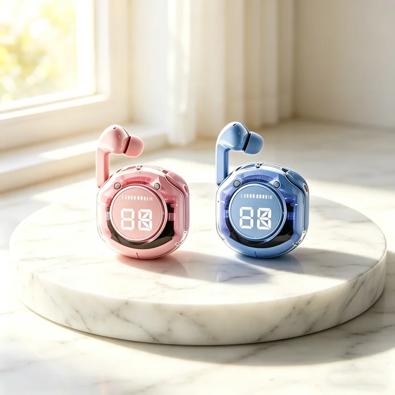 TWS Wireless Headphones Bluetooth 5.3 Headphones Sports Gaming Headphones Noise Canceling Earbuds apply to smartphones