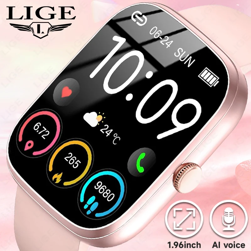 

2025 New Smart Watches Women Men Bluetooth Call Sports Fitness Waterproof Heart Rate Sleep Monitoring Smartwatch For Android IOS