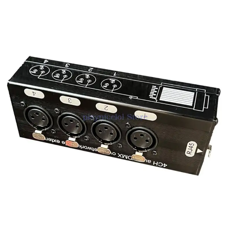 Extensions multiples câbles réseau pour éclairage scène extensions studio d'enregistrement E8BA