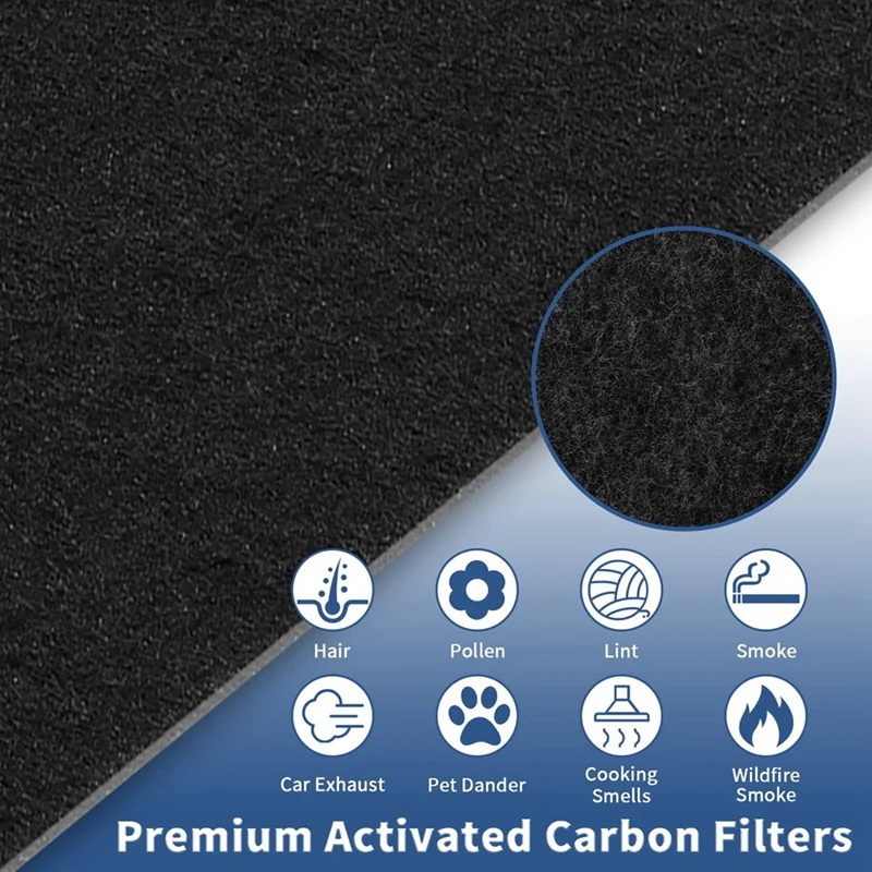 HRF-A300 Pre Filter A Replacement For Honeywell Air Purifier HPA300 Series HPA304 HPA3300 Precut Activated Carbon Filter Parts