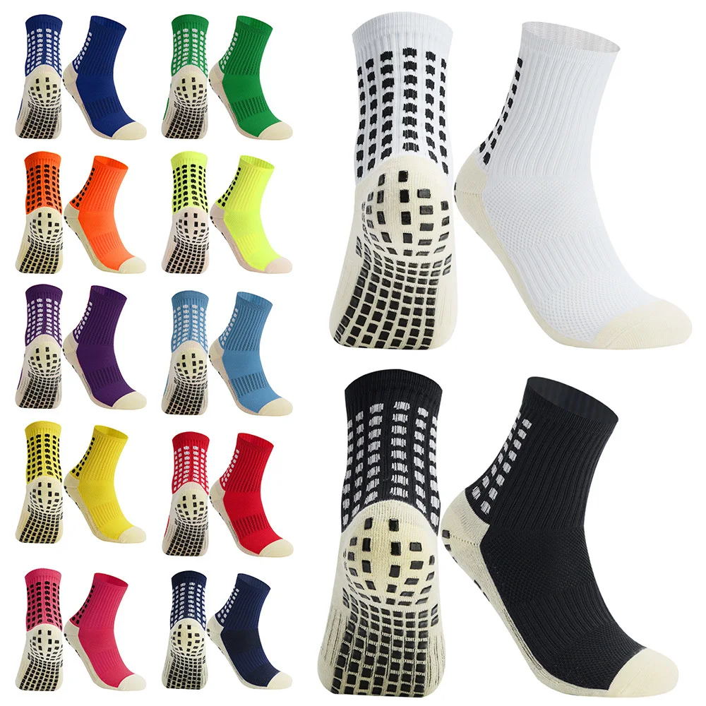 

New style TS football socks round silicone suction cup grip anti-slip football socks sports men men women baseball rugby socks