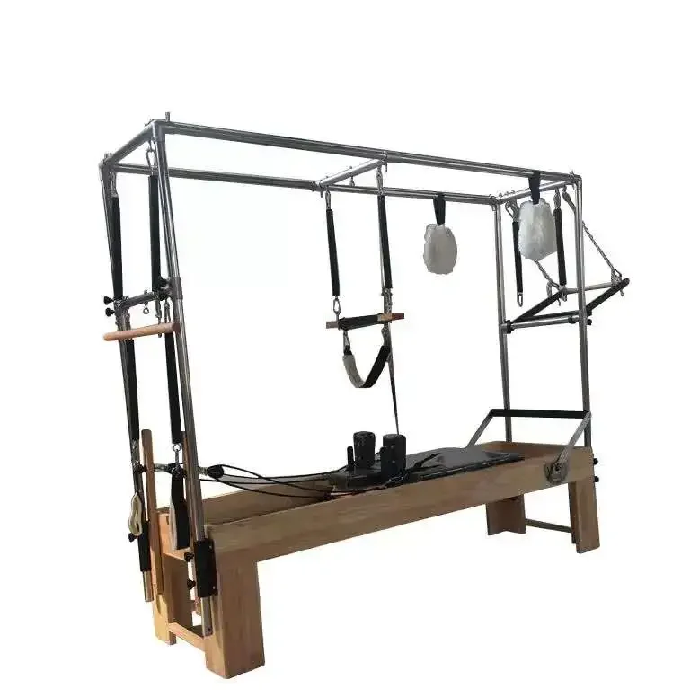 Large equipment elevated bed solid wood flat bed stable chair bucket gym studio private teaching equipment