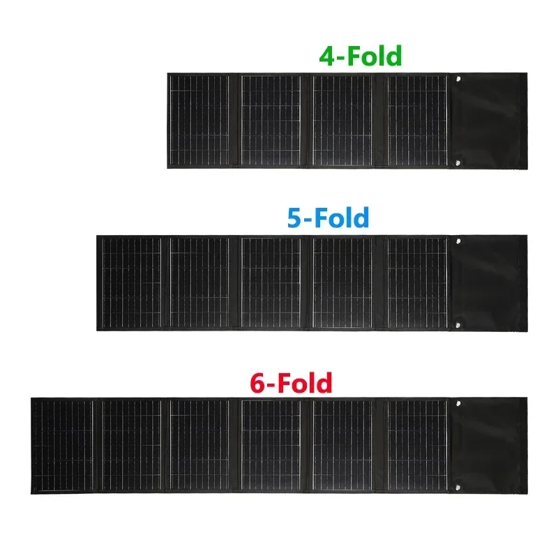 

1000W Foldable Solar Panel Portable Solar Cell Folding Bag With USB+DC 18V For Outdoor Hiking Camping Mobile Phone Charging