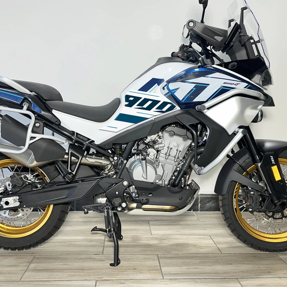 For CFMoto 800MT 800 MT 2025 Motorcycle 3D Resin Handguard Decal Hand Guard Protection Sticker