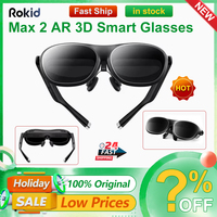 Rokid Max 2 AR 3D Smart Glasses 300 Spatial Multi Screen 1920X1200 50 FoV Home Game Viewing∵Realtime Trans