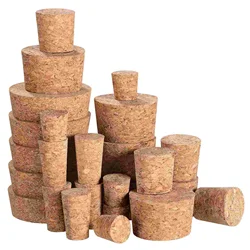 Natural Conical Cork Bottle Corks Plugs Stopper 630X570X200CM Wooden Beer Stoppers