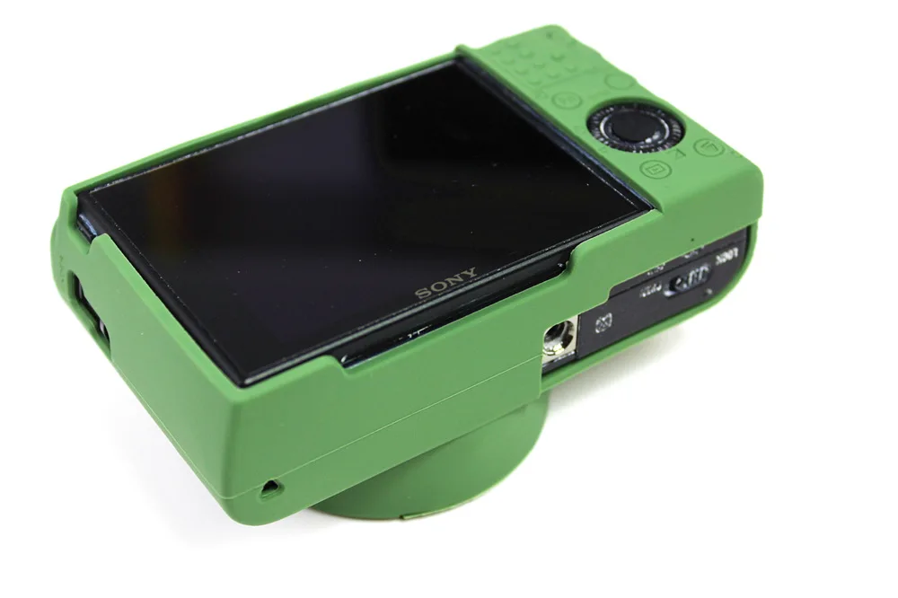 غطاء حماية من المطاط السيليكوني حقيبة حماية للكاميرا بدون مرآة لسوني سايبر شوت RX100 VII RX100VII RX100 Mark VII RX100M7