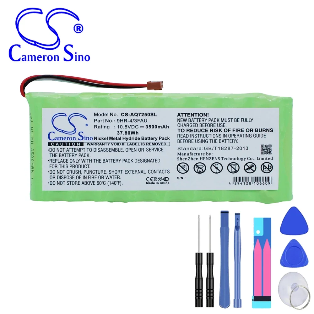 

Equipment, Survey, Test Battery For Ando:9AQ7250,AQ7250 mini-OTDR,9HR-4/3FAU,--3500mAh / 37.80Wh--Ni-MH--10.80V