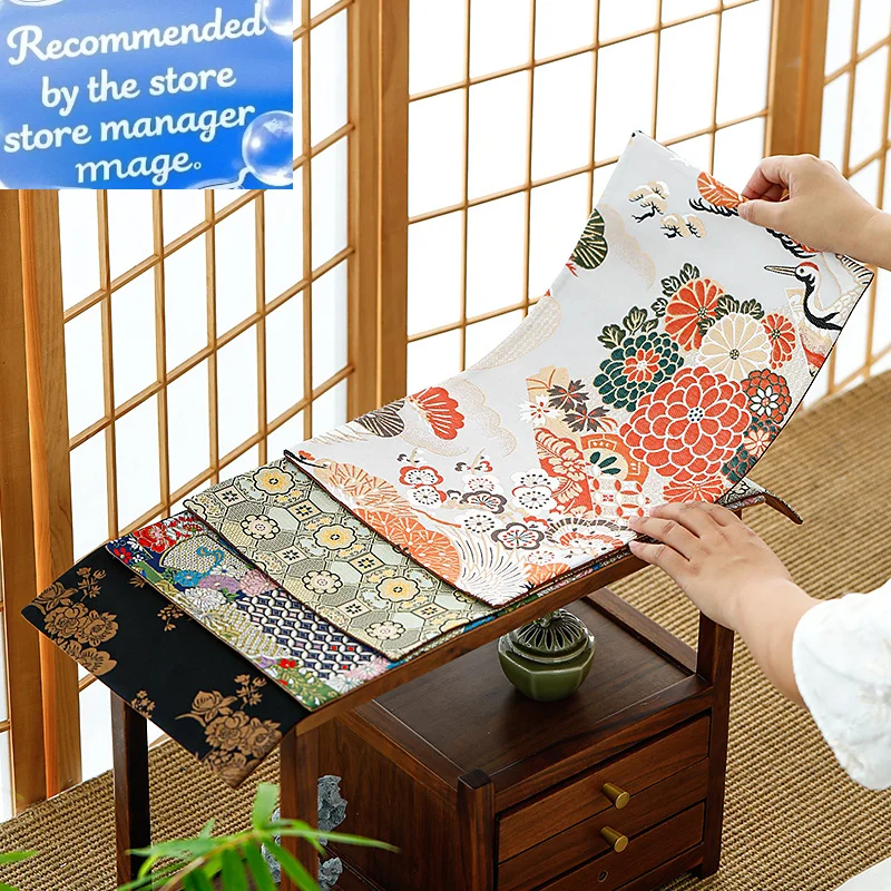 

Tea Mat New Chinese Style Waterproof Dry Foam Mat Light Luxury Tea Mat Zen Style Napkins Tea Towel