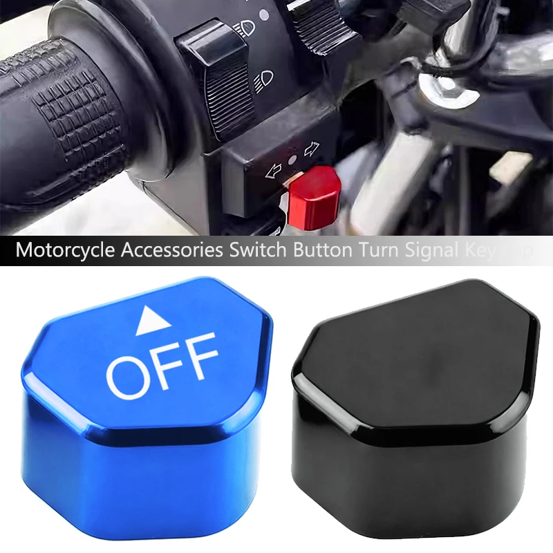 For Yamaha MT 01/03/07/09/10/25/125 MT-07 MT-09 MT-03 TRACER FZ07 FZ09 Motorcycle Accessories Switch Button Turn Signal Key cap
